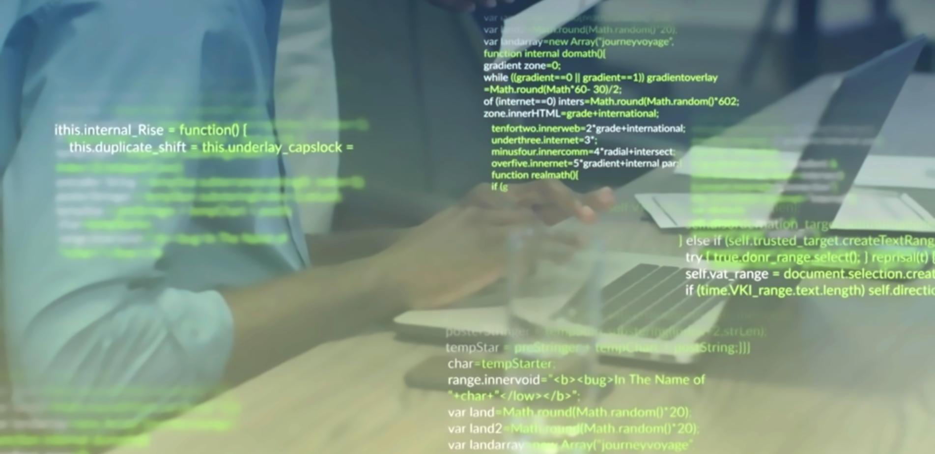 Clean code interface demonstrating custom software development quality